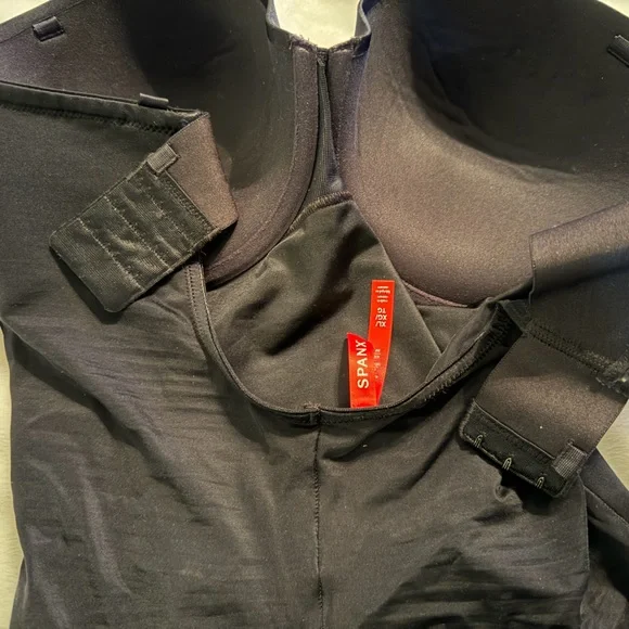 Spanx Black One-Piece Body Suit - Picture 10 of 13